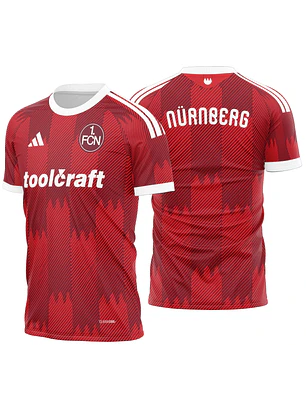 Arte Vetor Camisa 1. FC Nürnberg Home 2026-2027
