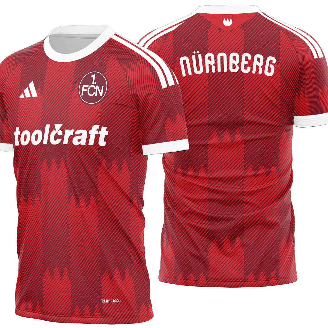 Arte Vetor Camisa 1. FC Nürnberg Home 2026-2027 1