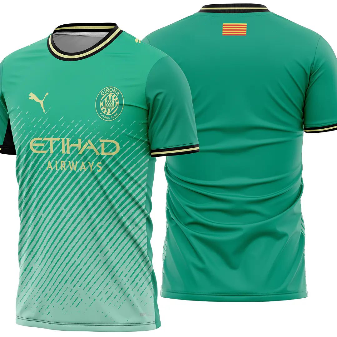 Arte Vetor Camisa Girona FC Third 2026-2027 1