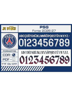 Fonte PSG 2026