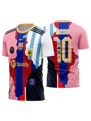 Arte Vetor Camisa Conmemorativa Messi 2025-26