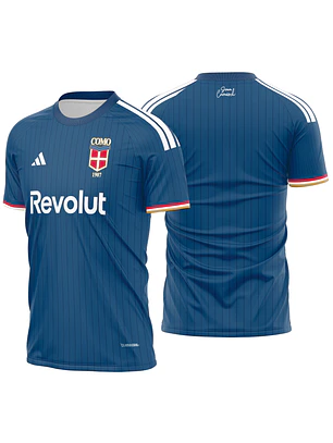 Arte Vetor Camisa Como 1907 Home 2026-2027