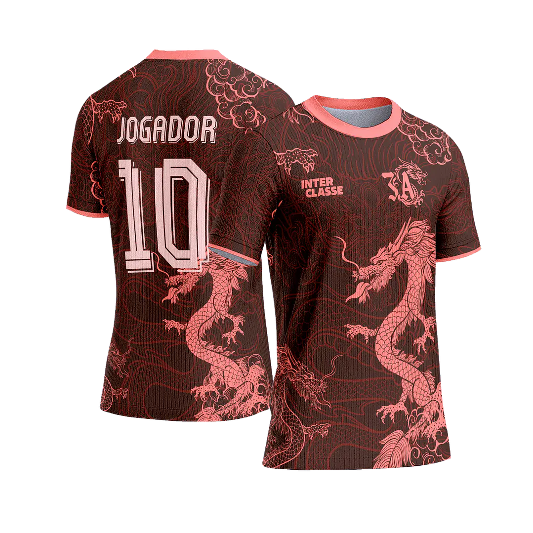 Arte Vetor Camisa Interclasse INT0901 Dragão 1