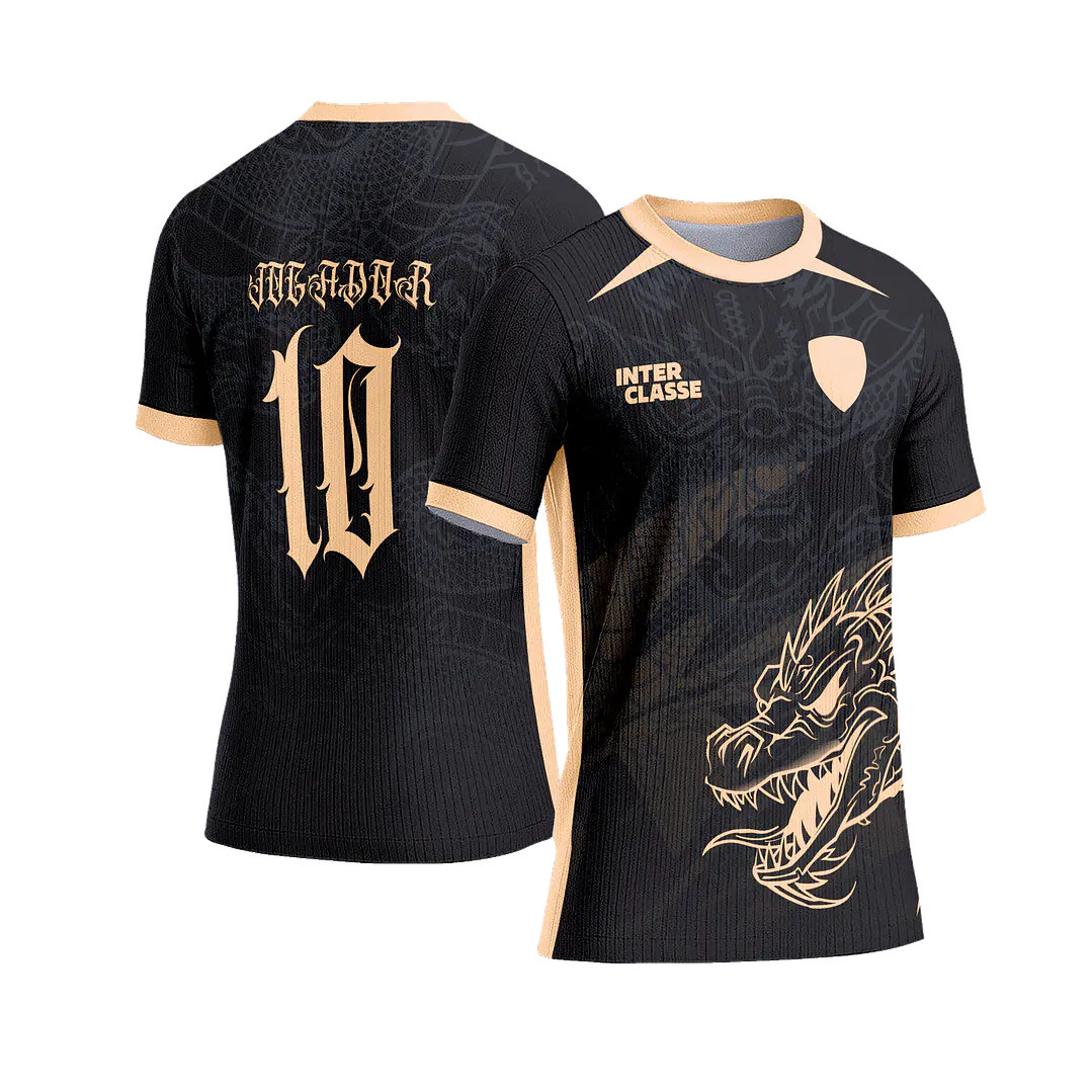 Arte Vetor Camisa Interclasse INT0903 Dragão 1