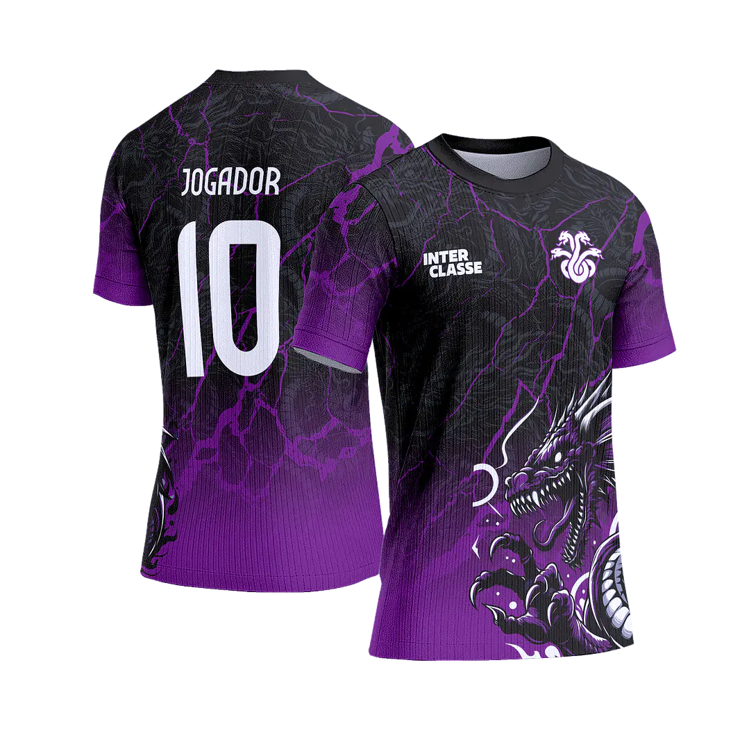 Arte Vetor Camisa Interclasse INT0905 Dragão 1