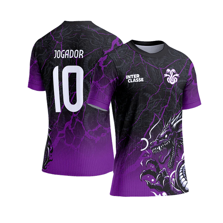 Arte Vetor Camisa Interclasse INT0905 Dragão 1