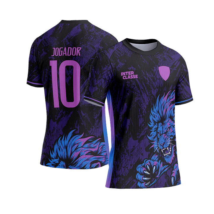 Arte Vetor Camisa Interclasse INT0908 Leão 1