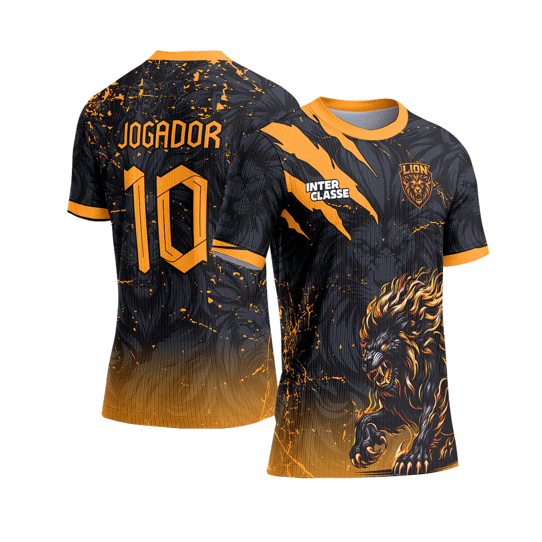 Arte Vetor Camisa Interclasse INT0911 Leão 1
