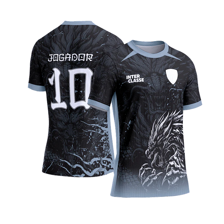 Arte Vetor Camisa Interclasse INT0913 Dragão 1