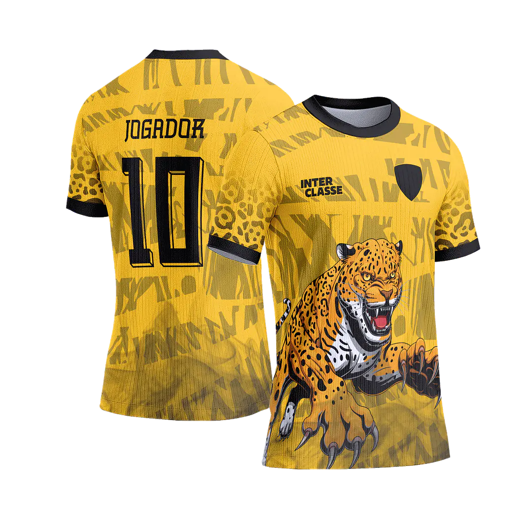 Arte Vetor Camisa Interclasse INT0919 Onça 1