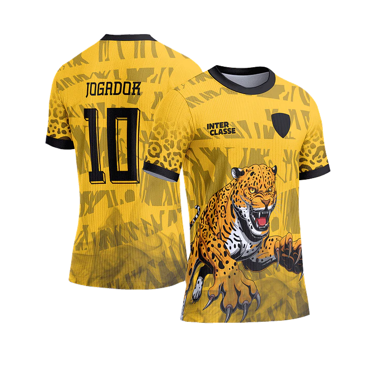 Arte Vetor Camisa Interclasse INT0919 Onça 1