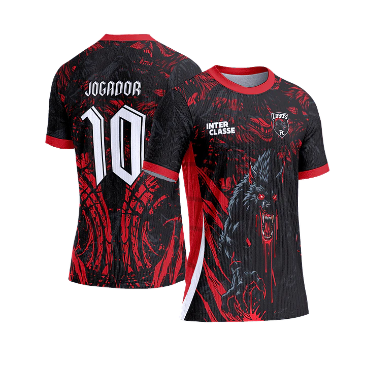 Arte Vetor Camisa Interclasse INT0920 Lobo 1