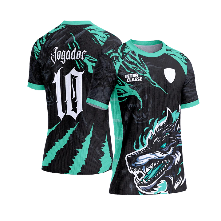 Arte Vetor Camisa Interclasse INT0921 Lobo 1