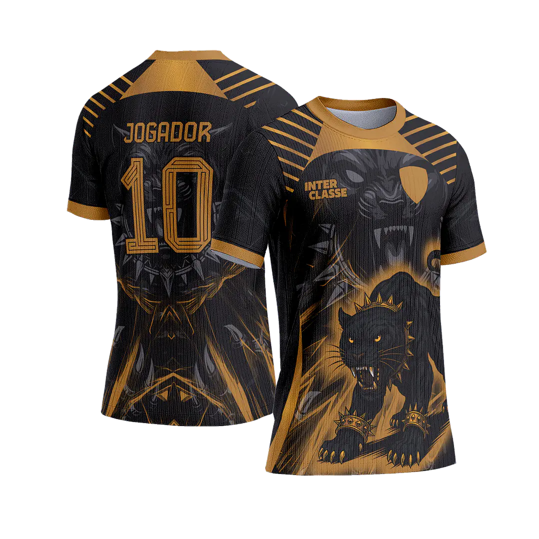 Arte Vetor Camisa Interclasse INT0928 Pantera Negra 1