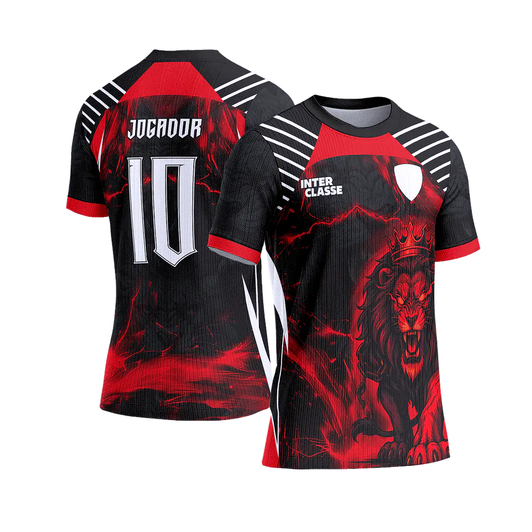 Arte Vetor Camisa Interclasse INT0930 Leão 1