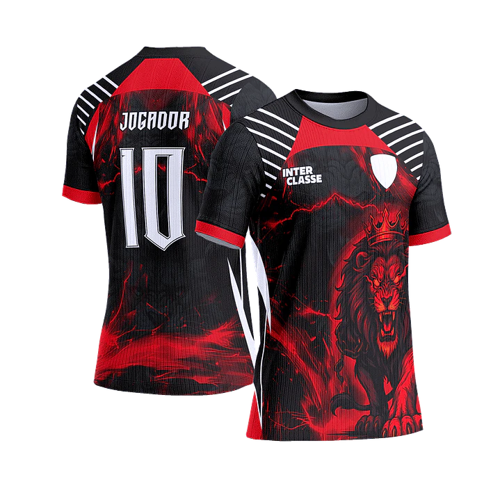 Arte Vetor Camisa Interclasse INT0930 Leão 1