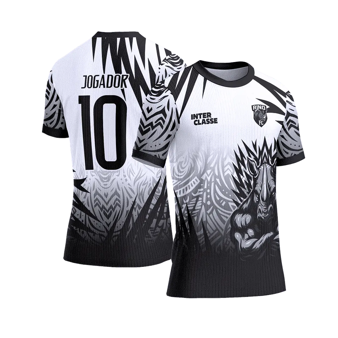 Arte Vetor Camisa Interclasse INT0931 Rinoceronte 1