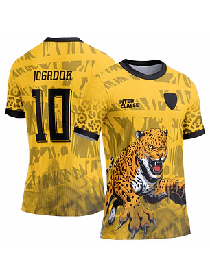 Arte Vetor Camisa Interclasse 0919 Onça