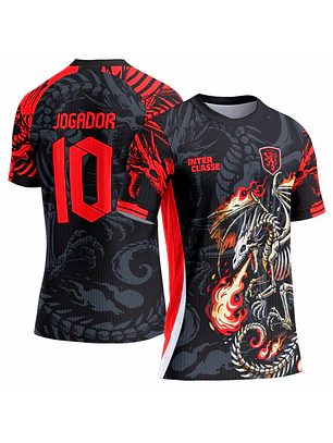 Arte Vetor Camisa Interclasse 0914 Esqueleto