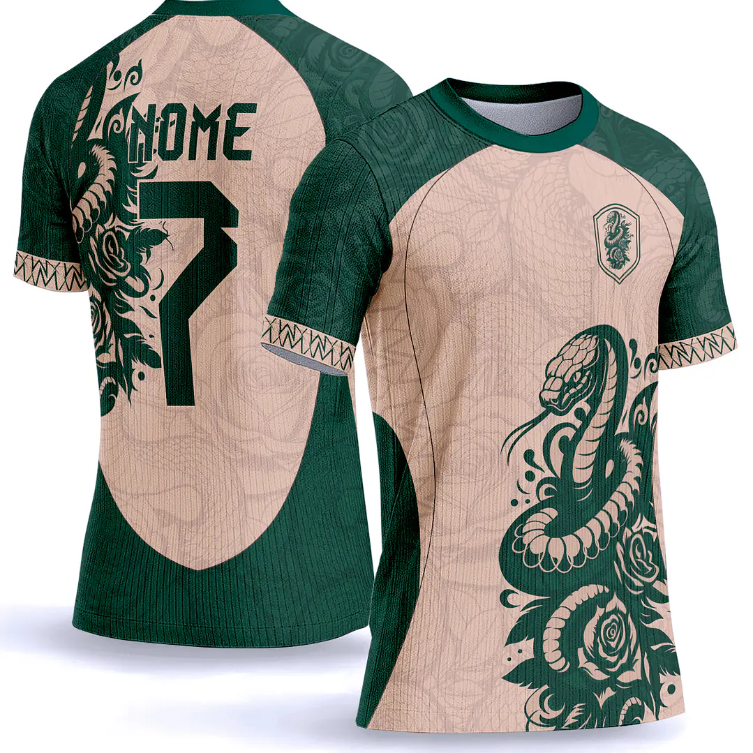 Arte Vetor Camisa Interclasse serpente 1087 1