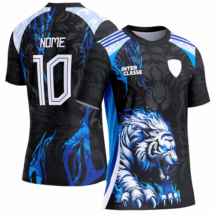 Arte Vetor Camisa Interclasse INT0933 Tigre de Bengala 1