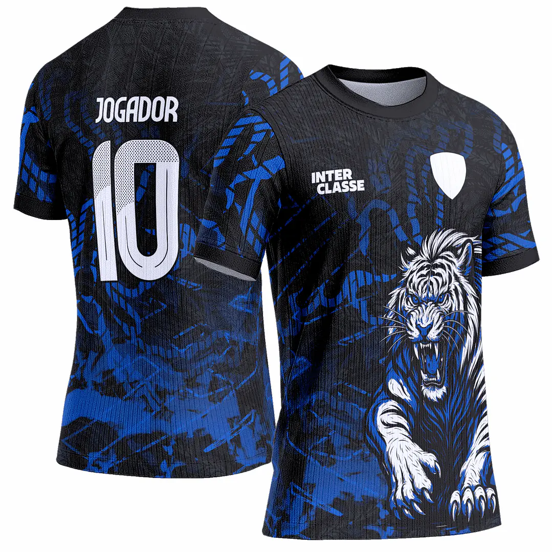Arte Vetor Camisa INT0934 Tigre de Bengala 1