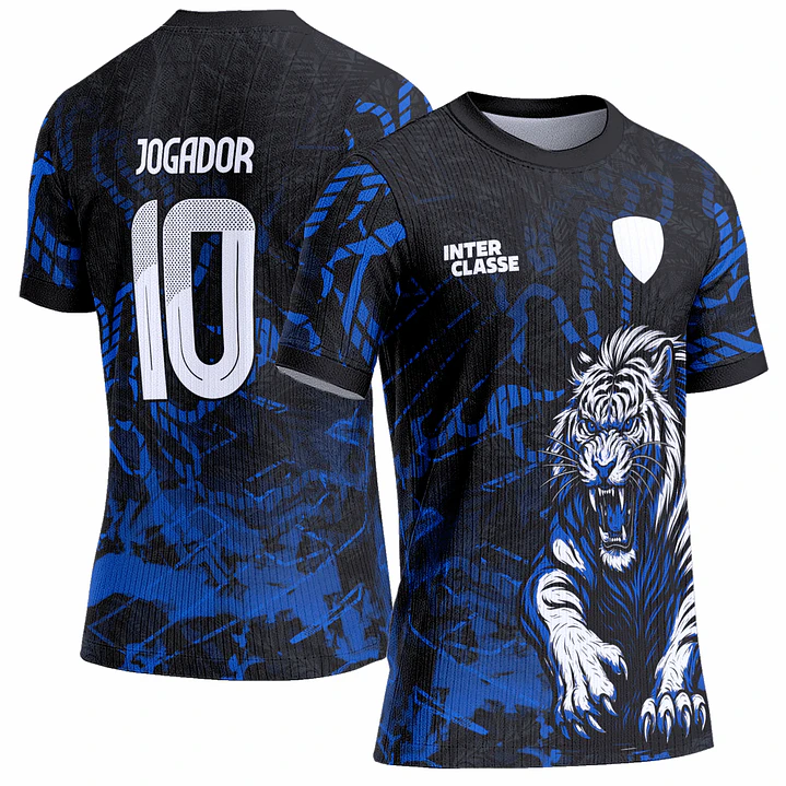 Arte Vetor Camisa INT0934 Tigre de Bengala 1