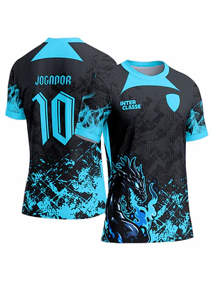 Arte Vetor Camisa Interclasse INT0937 Dragão