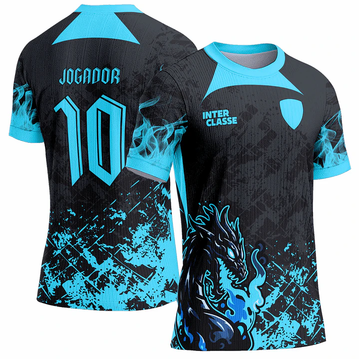 Arte Vetor Camisa Interclasse INT0937 Dragão 1