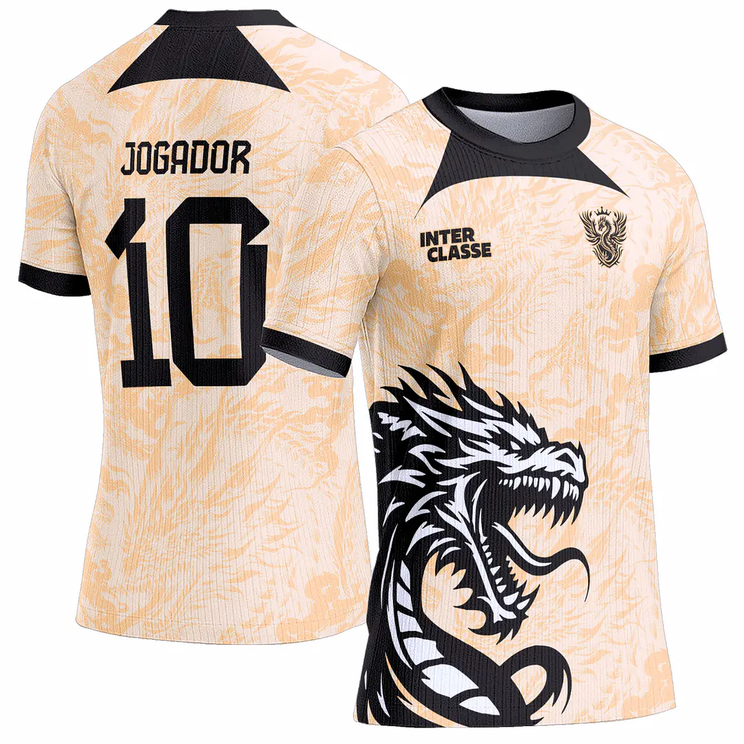 Arte Vetor Camisa Interclasse INT0939 Dragão 1