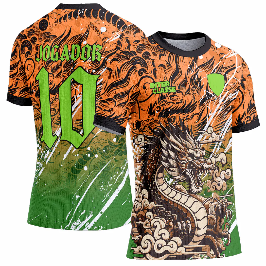 Arte Vetor Camisa Interclasse INT0940 Dragão 1