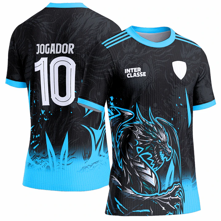 Arte Vetor Camisa Interclasse INT0942 Dragão 1