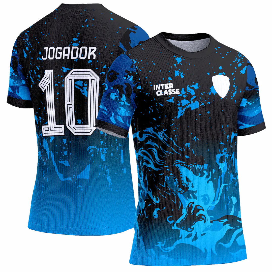 Arte Vetor Camisa Interclasse INT0943 Dragão 1