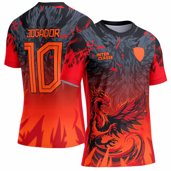Arte Vetor Camisa Interclasse 0947 Fênix 1