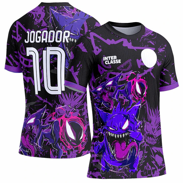 Arte Vetor Camisa Interclasse 0951 Anime 1