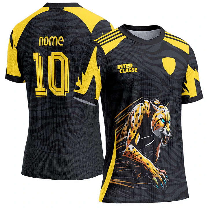 Arte Vetor Camisa Interclasse 0954 Guepardo 1