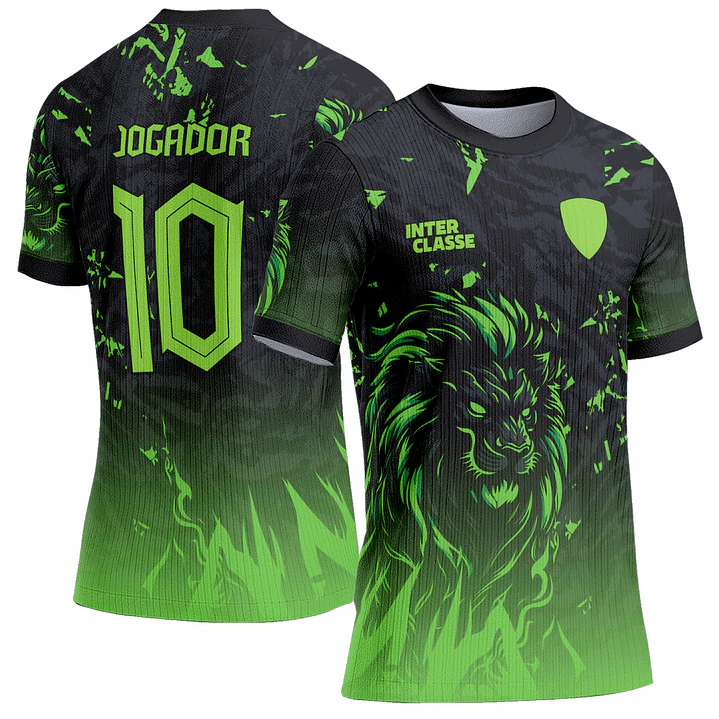 Arte Vetor Camisa Interclasse 0961 Leão 1