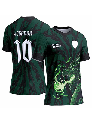 Arte Vetor Camisa Interclasse 0965 Dragão