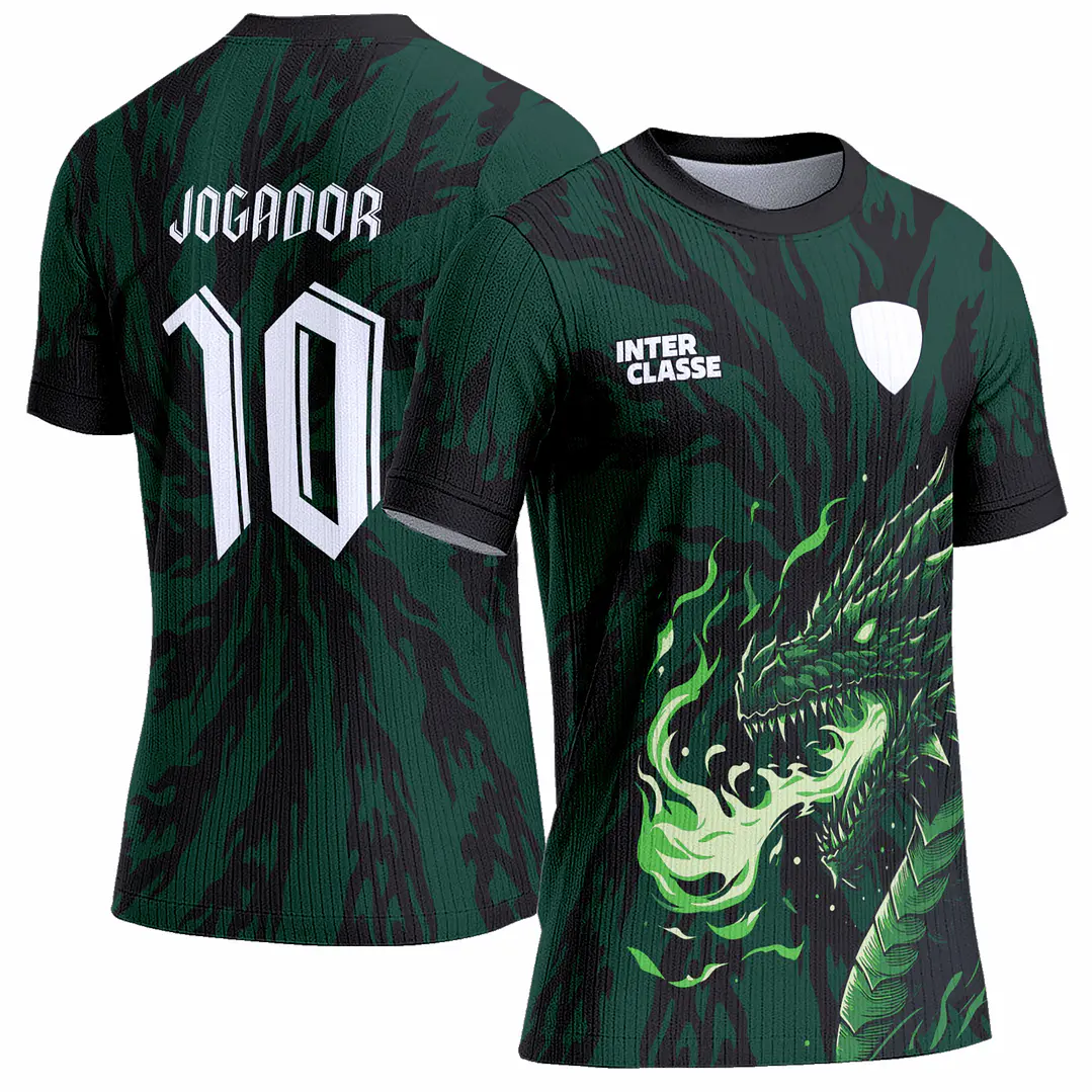 Arte Vetor Camisa Interclasse 0965 Dragão 1