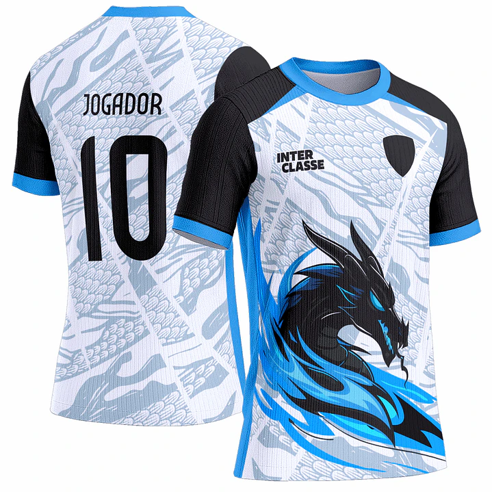 Arte Vetor Camisa Interclasse 0967 Dragão 1