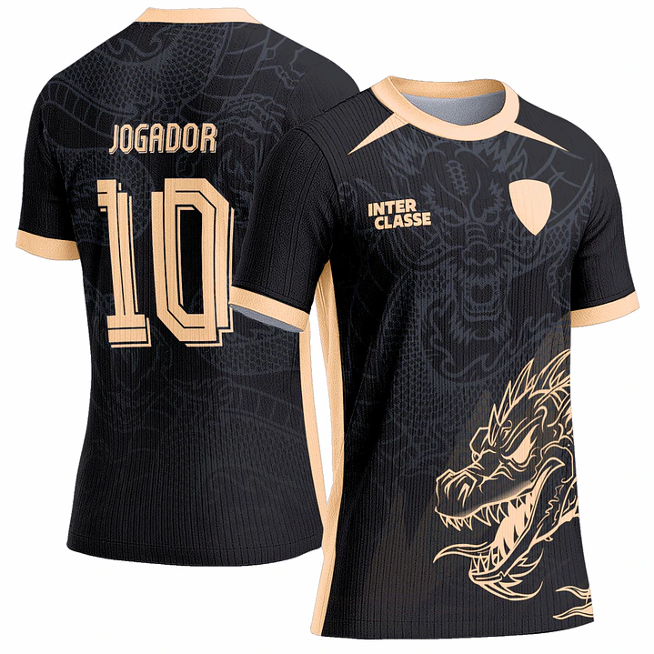 Arte Vetor Camisa Interclasse 0971 Dragão 1