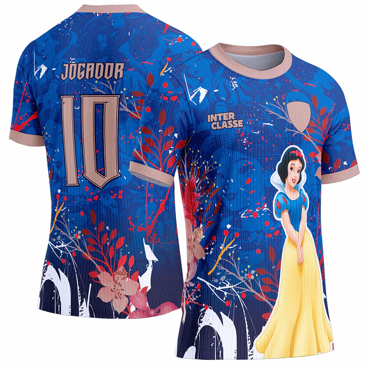 Arte Vetor Camisa Interclasse 0975 Branca de Neve 1