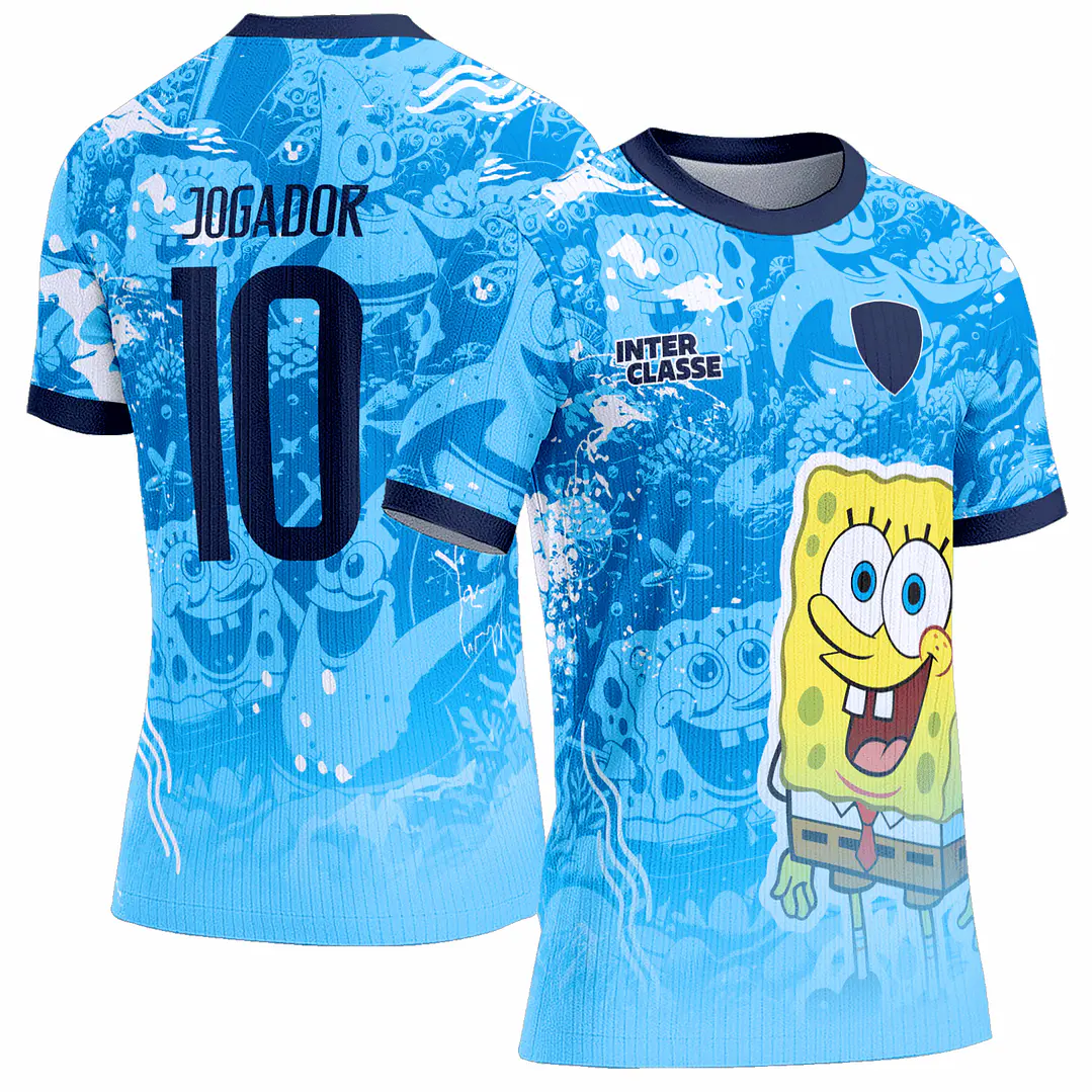 Arte Vetor Camisa Interclasse 0976 Bob Esponja 1