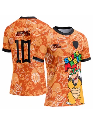 Arte Vetor Camisa Interclasse 0977 Bowser Super Mario