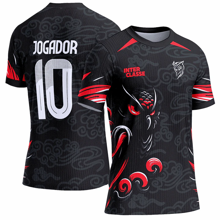 Arte Vetor Camisa Interclasse 0979 Coruja 1