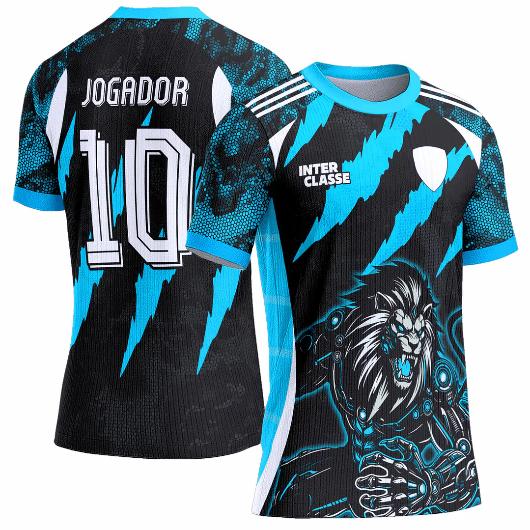 Arte Vetor Camisa Interclasse 0982 Leão 1