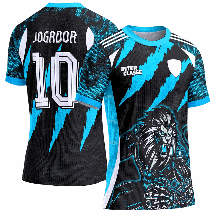 Arte Vetor Camisa Interclasse 0982 Leão 1
