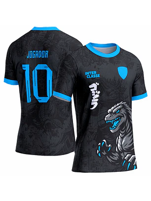 Arte Vetor Camisa Interclasse 0983 Godzilla