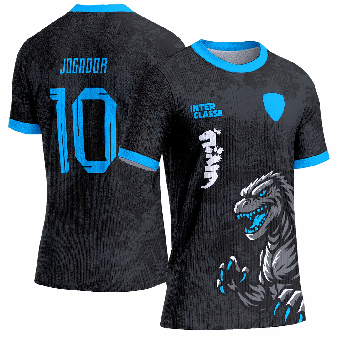 Arte Vetor Camisa Interclasse 0983 Godzilla 1