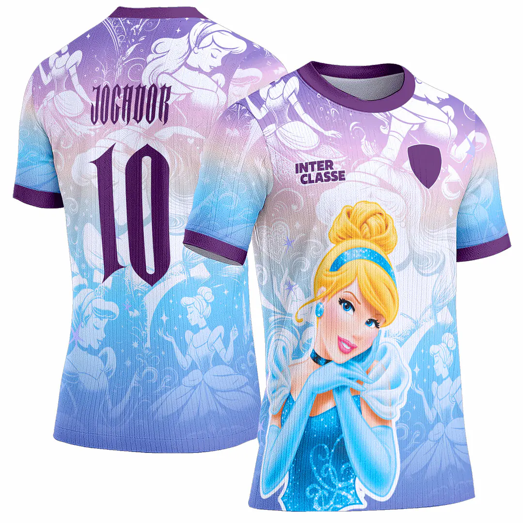 Arte Vetor Camisa Interclasse 0985 Cinderela 1